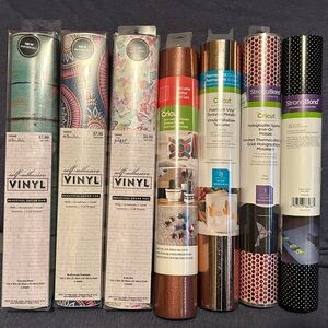 Cricut Vinyl Collection - Vibrant Patterns and Textures